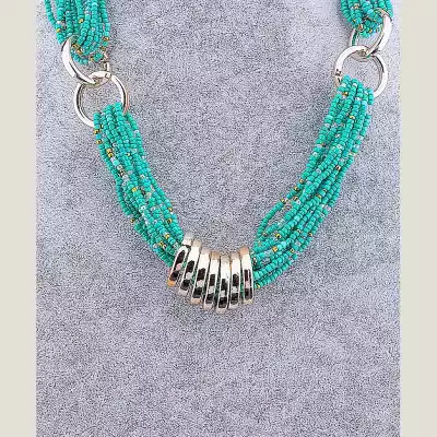 🏷️️ Намисто з бісеру 80 см F-16555