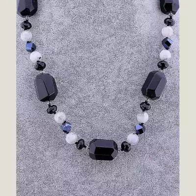 🏷️️ Намисто Агат 58 см F-66218