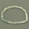 🏷️️ Браслет резинка Флюоріт, Аквамарин 19 см. F-102315