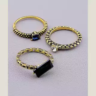 Набір кілець FJ Сrystal