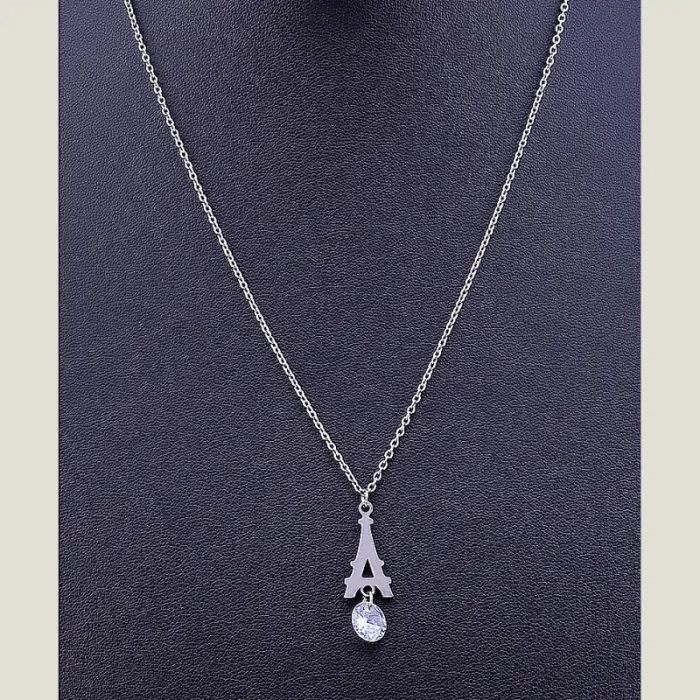 🏷️️ Підвіска Stainless Steel Сrystal 45 см ss_56343