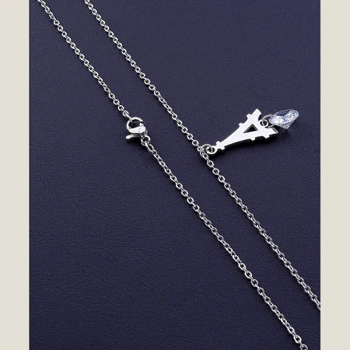 🏷️️ Підвіска Stainless Steel Сrystal 45 см ss_56343