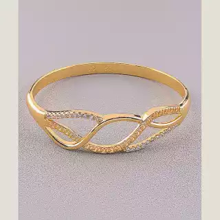 Браслет шарнірний Xuping Фіаніт (позолота 18к)