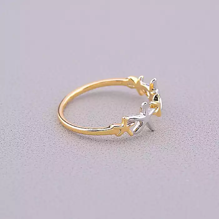 🏷️️ Каблучка Xuping (позолота-родій) ss_91380