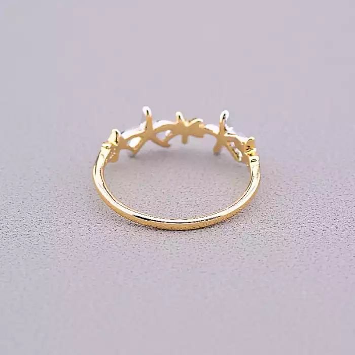 🏷️️ Каблучка Xuping (позолота-родій) ss_91380