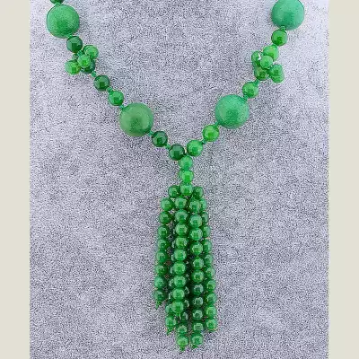 🏷️️ Намисто Агат 55 см F-10066