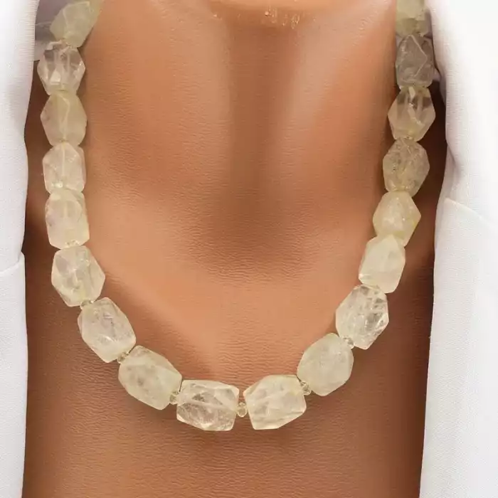 🏷️️ Намисто Гірський кришталь,Чеський кришталь 49 см. ss_105427