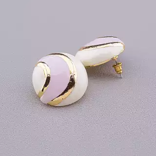 Сережки емаль Fashion