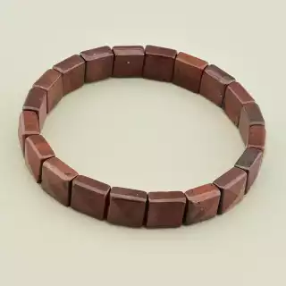 Браслет на резинці Обсідіан 19.5 см