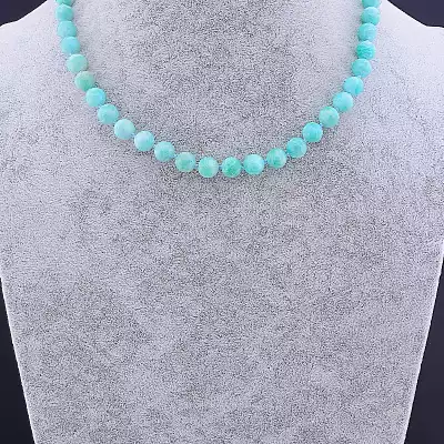 🏷️️ Намисто Амазонит 44 см F-82732