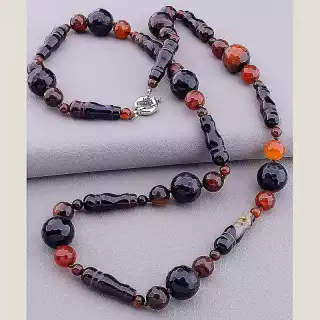 Намисто Сердолік 90 см