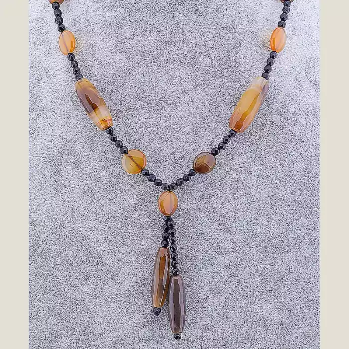 🏷️️ Намисто Агат 47 см ss_14233