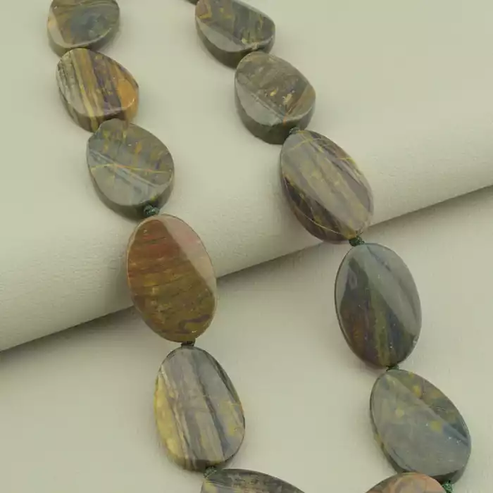 🏷️️ Намисто Яшма 46 см. ss_101012