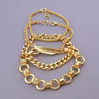 Браслет з карабіном Fashion 19 см