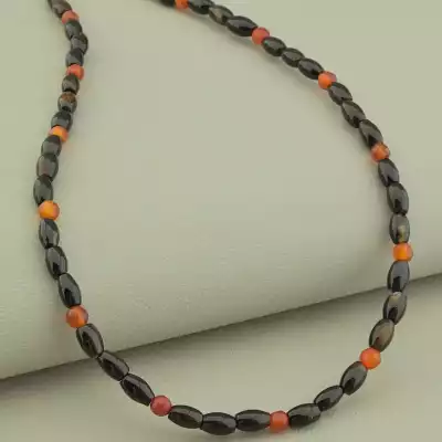 🏷️️ Підвіска Сердолік, Агат 41 см. F-101616