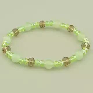 Браслет резинка Чеський кришталь 17 см.