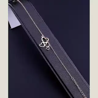 Браслет з карабіном Stainless Steel 17 см