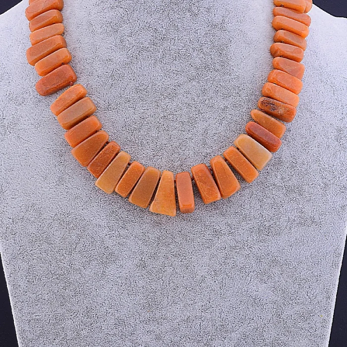 🏷️️ Намисто Яшма 49 см ss_78449