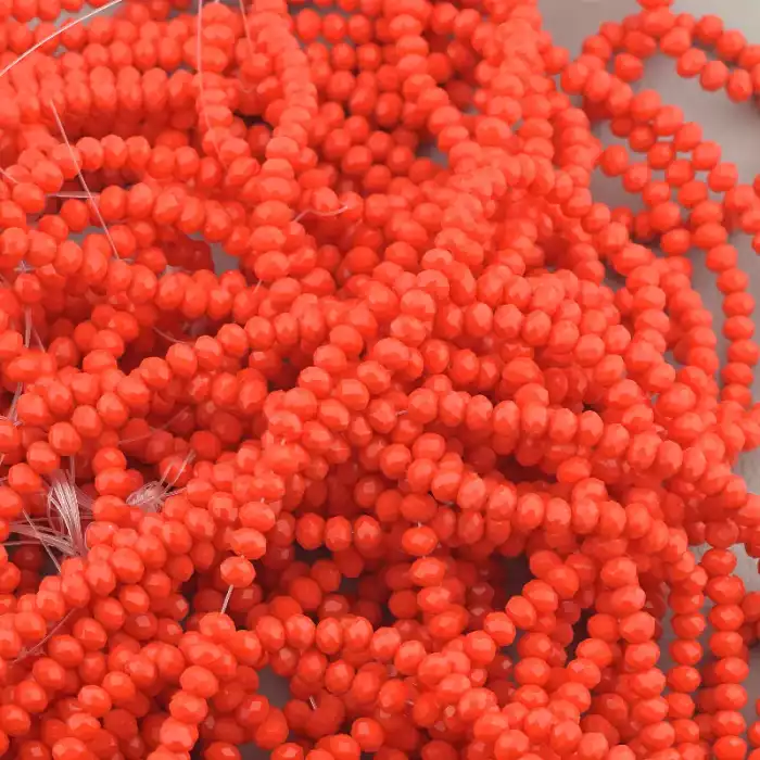 🏷️️ Нитка Чеський кришталь 43 см. 3 мм. (без замка) ss_95646