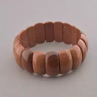 Браслет резинка Золотий Пісок 20 см