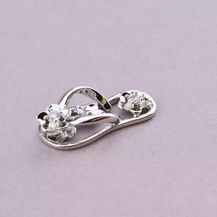 🏷️️ Кулон взуття Xuping Фіаніт (родій) ss_88601