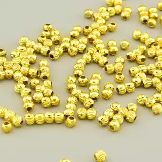 Вставка (3х3 мм, позолота 18к, жовтий)