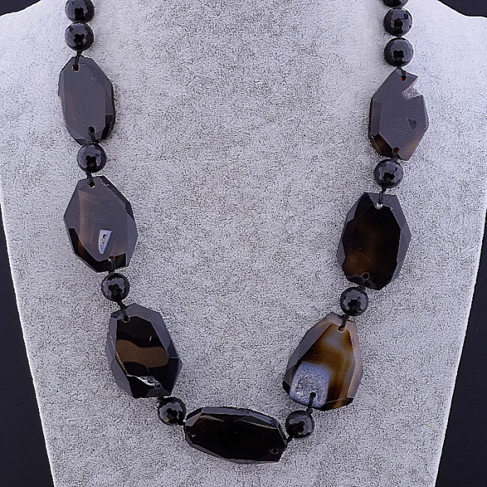 🏷️️ Намисто Агат 65 см ss_80763