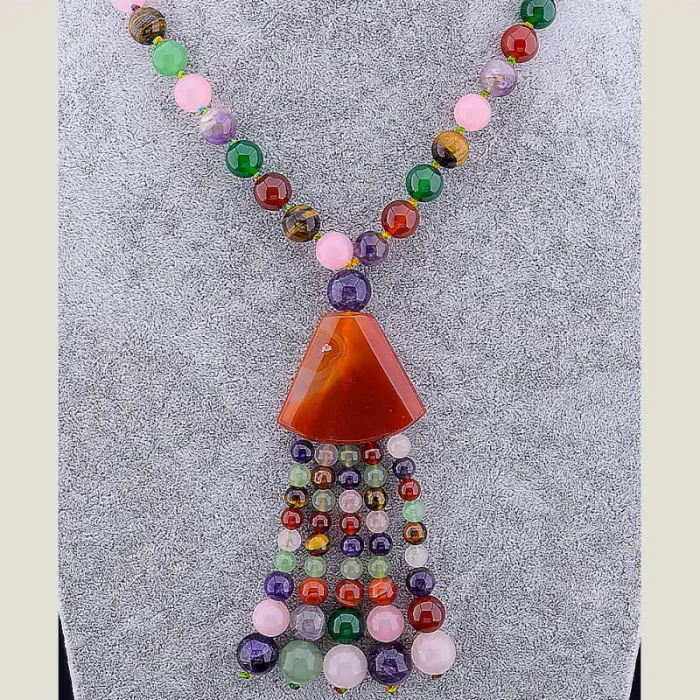 🏷️️ Намисто Самоцвіти 63 см ss_13802