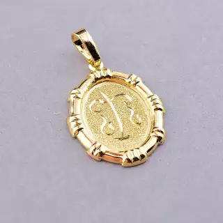 Кулон терези Xuping позолота 18к