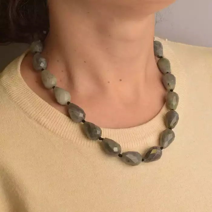 🏷️️ Намисто Лабрадор 45 см. ss_93607