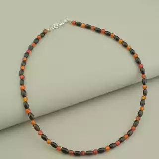 Підвіска Сердолік, Агат 39 см.