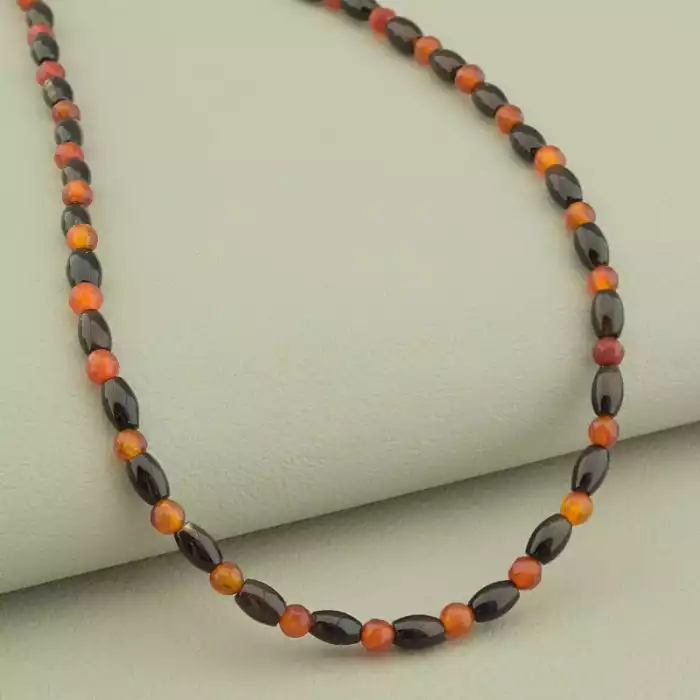 🏷️️ Підвіска Сердолік, Агат 39 см. ss_101617