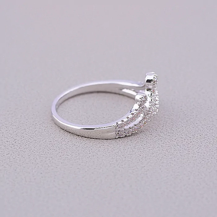 🏷️️ Каблучка Big Dipper Фіаніт (родій) ss_54625