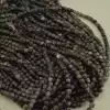 🏷️️ Намистини Обсидіан 39 см. на нитці (натуральне каміння, без застібки) F-102519