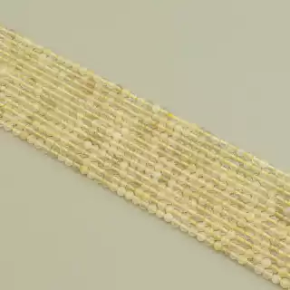 Намистини Кварц 40 см. 3мм. на нитці (натуральне каміння, без застібки)