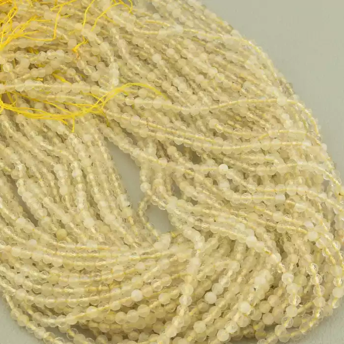 🏷️️ Нитка Кварц 40 см. 3мм. (без застібки) ss_102628