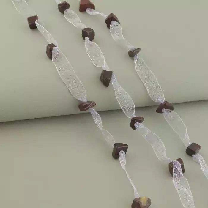 🏷️️ Намисто Яшма 45 см. ss_96907