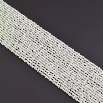 Намистини Гірський кришталь 39 см 3 мм. (без застібки)