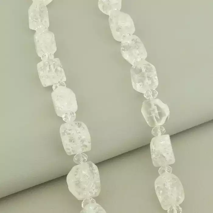 🏷️️ Намисто Гірський кришталь, Чеський кришталь 48 см. ss_98233