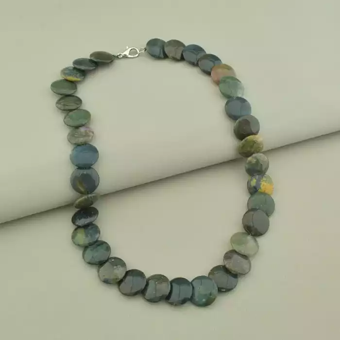 🏷️️ Намисто Яшма 45 см ss_106448