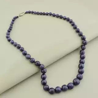 Намисто Сапфір для вечірнього образу 55 см