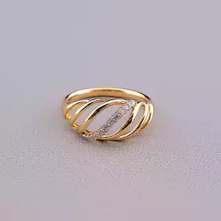 Каблучка Xuping Фіаніт (позолота 18к)