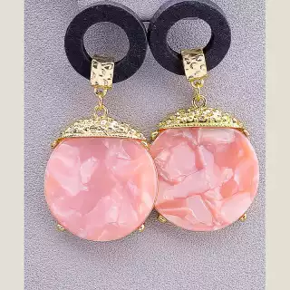 Сережки пусети FJ пластик