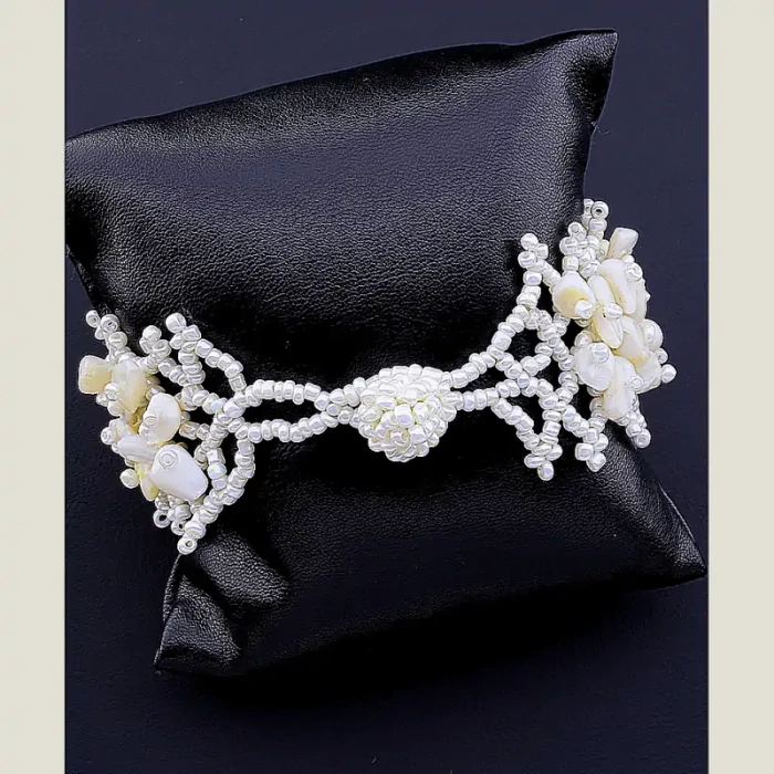 🏷️️ Браслет петля Перламутр 17 см ss_67312