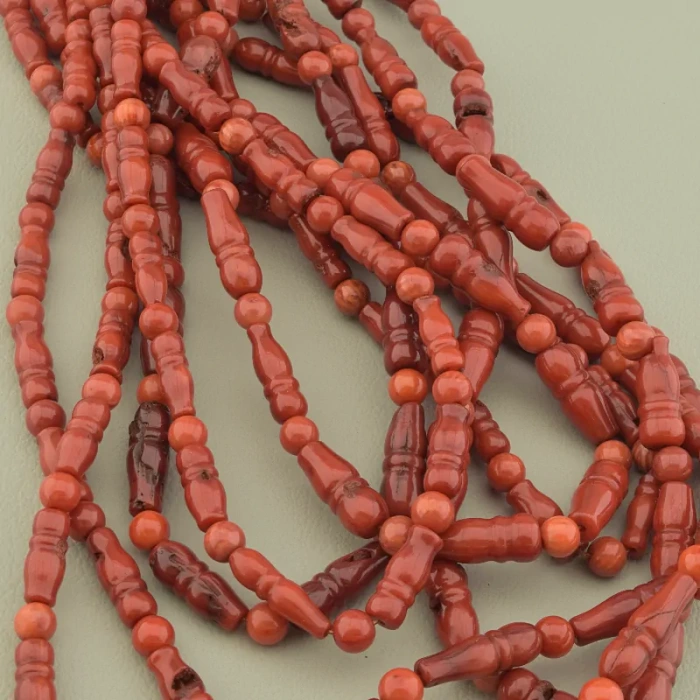 🏷️️ Нитка Корал 44 см. 5 мм. ss_102943