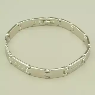 Браслет складний Xuping 18,5 см. (родій)