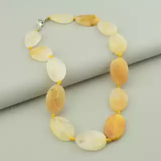 Намисто Яшма 47 см.