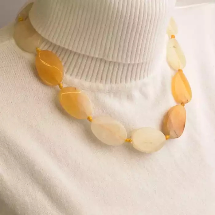 🏷️️ Намисто Яшма 47 см. ss_96465