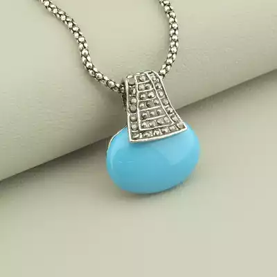 🏷️️ Підвіска Бірюза 42 см. F-104410