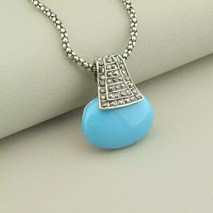 🏷️️ Підвіска Бірюза 42 см. ss_104410